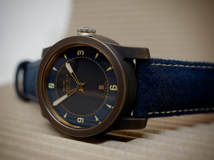Blue Moon strap – Blue dial watch